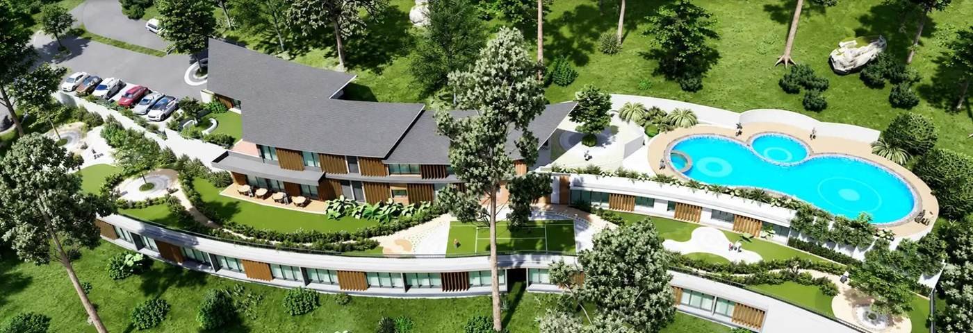 Clubhouse and pool